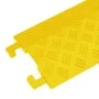 Rampa protectora de cables de suelo 2 uds amarillo 98,5 cm de vidaXL, Señales de carretera y tráfico - Ref: Foro24-153108, Pr...