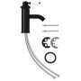Grifo para lavabo de baño negro 130x180 mm de vidaXL, Grifos - Ref: Foro24-149071, Precio: 33,07 €, Descuento: %