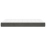 Colchón muelles ensacados terciopelo gris oscuro 120x200x20 cm de vidaXL, Colchones - Ref: Foro24-347769, Precio: 183,44 €, D...