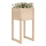 Jardinera 2 unidades madera maciza de pino 40x40x81 cm de vidaXL, Maceteros y jardineras - Ref: Foro24-822123, Precio: 64,46 ...