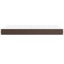Colchón muelles ensacados cuero sintético marrón 100x200x20 cm de vidaXL, Colchones - Ref: Foro24-347745, Precio: 156,90 €, D...