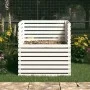 Compostador de madera maciza de pino blanco 100x100x102 cm de vidaXL, Compostadores - Ref: Foro24-822193, Precio: 126,00 €, D...