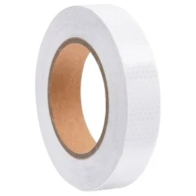 Weißes PVC-Reflexklebeband 2,5 cm x 20 m von vidaXL, Straßen- und Verkehrszeichen - Ref: Foro24-153113, Preis: 11,40 €, Rabat...