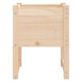Jardinera 2 unidades madera maciza de pino 40x40x52,5 cm de vidaXL, Maceteros y jardineras - Ref: Foro24-822108, Precio: 58,8...