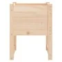 Jardinera 2 unidades madera maciza de pino 40x40x52,5 cm de vidaXL, Maceteros y jardineras - Ref: Foro24-822108, Precio: 58,3...