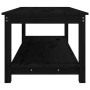Mesa de centro de madera maciza de pino negro 110x55x45 cm de vidaXL, Mesas de centro - Ref: Foro24-822276, Precio: 119,27 €,...