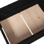 Jardinera de madera de pino maciza negra 178,5x44x75 cm de vidaXL, Maceteros y jardineras - Ref: Foro24-822251, Precio: 159,2...