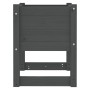 Jardinera 2 unidades madera maciza de pino gris 40x40x52,5 cm de vidaXL, Maceteros y jardineras - Ref: Foro24-822112, Precio:...