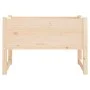 Jardinera de madera maciza de pino 78x40x52 cm de vidaXL, Maceteros y jardineras - Ref: Foro24-822117, Precio: 54,09 €, Descu...