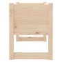 Jardinera de madera maciza de pino 78x40x52 cm de vidaXL, Maceteros y jardineras - Ref: Foro24-822117, Precio: 54,09 €, Descu...