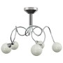 Lámpara de techo pantallas cristal redonda 5 bombillas LED G9 de vidaXL, Apliques de techo - Ref: Foro24-337907, Precio: 45,0...
