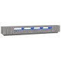 Set muebles TV con LEDs 3 pzas madera contrachapada gris Sonoma de vidaXL, Muebles TV - Ref: Foro24-3120177, Precio: 175,15 €...