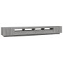 Set muebles TV con LEDs 3 pzas madera contrachapada gris Sonoma de vidaXL, Muebles TV - Ref: Foro24-3120177, Precio: 175,15 €...