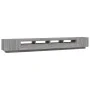 Set muebles TV con LEDs 3 pzas madera contrachapada gris Sonoma de vidaXL, Muebles TV - Ref: Foro24-3120177, Precio: 170,54 €...