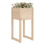 Jardinera de madera maciza de pino 40x40x81 cm de vidaXL, Maceteros y jardineras - Ref: Foro24-822122, Precio: 38,34 €, Descu...