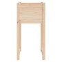 Jardinera de madera maciza de pino 40x40x81 cm de vidaXL, Maceteros y jardineras - Ref: Foro24-822122, Precio: 38,70 €, Descu...
