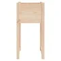Jardinera de madera maciza de pino 40x40x81 cm de vidaXL, Maceteros y jardineras - Ref: Foro24-822122, Precio: 38,34 €, Descu...