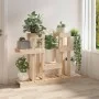Soporte para plantas madera maciza de pino 104,5x25x77,5 cm de vidaXL, Soportes para macetas - Ref: Foro24-822097, Precio: 73...