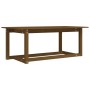 Mesa de centro madera maciza de pino marrón miel 110x55x45 cm de vidaXL, Mesas de centro - Ref: Foro24-822170, Precio: 54,68 ...