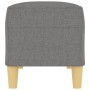 Banco de tela gris oscuro 100x35x41 cm de vidaXL, Bancos - Ref: Foro24-349376, Precio: 54,12 €, Descuento: %