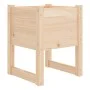 Jardinera de madera maciza de pino 40x40x52,5 cm de vidaXL, Maceteros y jardineras - Ref: Foro24-822107, Precio: 34,57 €, Des...