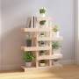 Soporte para plantas madera maciza de pino 85x25x109,5 cm de vidaXL, Soportes para macetas - Ref: Foro24-822087, Precio: 64,4...
