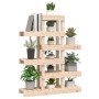 Soporte para plantas madera maciza de pino 85x25x109,5 cm de vidaXL, Soportes para macetas - Ref: Foro24-822087, Precio: 64,4...