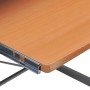 Escritorio de esquina madera contrachapada marrón 132x112x99 cm de vidaXL, Escritorios - Ref: Foro24-20586, Precio: 80,30 €, ...