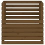 Compostador de madera maciza de pino marrón miel 80x80x78 cm de vidaXL, Compostadores - Ref: Foro24-822190, Precio: 115,49 €,...