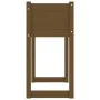 Jardinera madera maciza de pino marrón miel 78x40x81 cm de vidaXL, Maceteros y jardineras - Ref: Foro24-822135, Precio: 63,54...