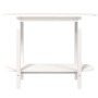 Mesa consola de madera maciza de pino blanco 110x40x80 cm de vidaXL, Mesas de centro - Ref: Foro24-822298, Precio: 82,73 €, D...