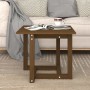 Mesa de centro madera maciza de pino marrón miel 50x50x45 cm de vidaXL, Mesas de centro - Ref: Foro24-822175, Precio: 34,17 €...
