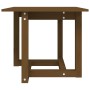 Mesa de centro madera maciza de pino marrón miel 50x50x45 cm de vidaXL, Mesas de centro - Ref: Foro24-822175, Precio: 34,17 €...