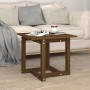Mesa de centro madera maciza de pino marrón miel 50x50x45 cm de vidaXL, Mesas de centro - Ref: Foro24-822175, Precio: 34,17 €...