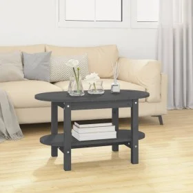 Solid gray pine wood coffee table 80x45x45 cm by vidaXL, Coffee table - Ref: Foro24-822294, Price: 67,37 €, Discount: %