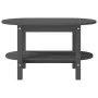 Solid gray pine wood coffee table 80x45x45 cm by vidaXL, Coffee table - Ref: Foro24-822294, Price: 67,37 €, Discount: %