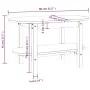 Solid gray pine wood coffee table 80x45x45 cm by vidaXL, Coffee table - Ref: Foro24-822294, Price: 67,37 €, Discount: %