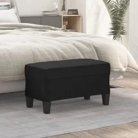 Banco de cuero sintético negro 70x35x41 cm de vidaXL, Bancos - Ref: Foro24-349439, Precio: 50,00 €, Descuento: %