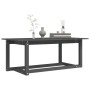 Mesa de centro de madera maciza de pino gris 110x55x45 cm de vidaXL, Mesas de centro - Ref: Foro24-822169, Precio: 78,35 €, D...