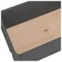 Jardinera de madera maciza de pino gris 78x40x81 cm de vidaXL, Maceteros y jardineras - Ref: Foro24-822134, Precio: 64,87 €, ...