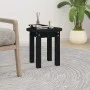 Mesa de centro de madera maciza de pino negro Ø35x35 cm de vidaXL, Mesas de centro - Ref: Foro24-822341, Precio: 24,01 €, Des...
