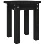 Mesa de centro de madera maciza de pino negro Ø35x35 cm de vidaXL, Mesas de centro - Ref: Foro24-822341, Precio: 24,28 €, Des...