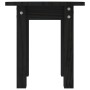 Mesa de centro de madera maciza de pino negro Ø35x35 cm de vidaXL, Mesas de centro - Ref: Foro24-822341, Precio: 24,28 €, Des...