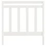 Cabecero de cama madera maciza de pino blanco 95x4x100 cm de vidaXL, Cabeceros y pies de cama - Ref: Foro24-822243, Precio: 3...