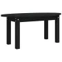 Solid black pine wood coffee table 80x40x35 cm by vidaXL, Coffee table - Ref: Foro24-822351, Price: 46,84 €, Discount: %