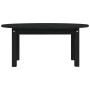Mesa de centro de madera maciza de pino negro 80x40x35 cm de vidaXL, Mesas de centro - Ref: Foro24-822351, Precio: 47,43 €, D...
