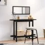 Solid black pine wood console table 110x40x80 cm by vidaXL, Coffee table - Ref: Foro24-822301, Price: 70,98 €, Discount: %