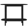 Solid black pine wood console table 110x40x80 cm by vidaXL, Coffee table - Ref: Foro24-822301, Price: 70,98 €, Discount: %