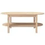 Mesa de centro de madera maciza de pino 110x55x45 cm de vidaXL, Mesas de centro - Ref: Foro24-822287, Precio: 94,37 €, Descue...