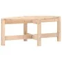 Mesa de centro de madera maciza de pino 87x48x35 cm de vidaXL, Mesas de centro - Ref: Foro24-822322, Precio: 44,93 €, Descuen...